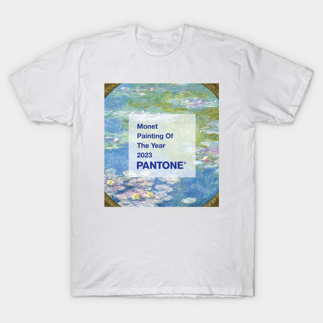 PANTONE MONET - Claude Monet's Water Lilies (1908) by Claude Monet by theartistmusician